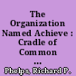 The Organization Named Achieve : Cradle of Common Core Cronyism /