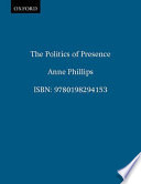The politics of presence /