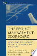 The Project Management Scorecard.