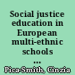 Social justice education in European multi-ethnic schools : addressing the goals of intercultural education /