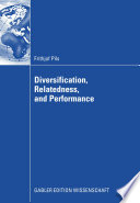 Diversification, relatedness, and performance
