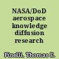 NASA/DoD aerospace knowledge diffusion research project.