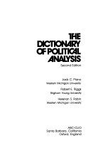 The dictionary of political analysis /