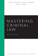 Mastering criminal law /