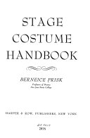 Stage costume handbook /
