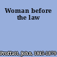 Woman before the law