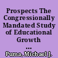 Prospects The Congressionally Mandated Study of Educational Growth and Opportunity. The Interim Report /