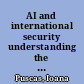 AI and international security understanding the risks and paving the path for confidence-building measures /