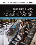 Business and professional communication : keys for workplace excellence /