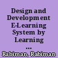 Design and Development E-Learning System by Learning Management System (LMS) in Vocational Education /