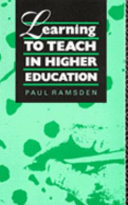 Learning to teach in higher education /
