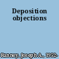 Deposition objections