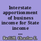 Interstate apportionment of business income for State income tax purposes : with specific reference to North Carolina /