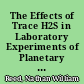 The Effects of Trace H2S in Laboratory Experiments of Planetary Organic Haze Chemistry /