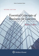 Essential concepts of business for lawyers /