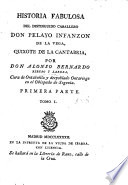 Historia fabulosa del distinguido caballero don Pelayo Infanzon de la Vega, Quixote de la Cantabria /