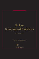 Clark on surveying and boundaries