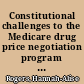 Constitutional challenges to the Medicare drug price negotiation program [September 6, 2023]