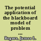 The potential application of the blackboard model of problem solving to multidisciplinary design