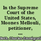 In the Supreme Court of the United States, Moones Mellouli, petitioner, v. Eric H. Holder, Jr., Attorney General, respondent on writ of certiorari to the United States Court of Appeals for the Eighth Circuit : brief amici curiae of the National Immigrant Justice Center and American Immigration Lawyers Association in support of petitioner /