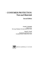 Consumer protection : text and materials /