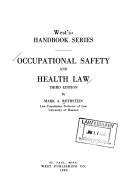 Occupational safety and health law /