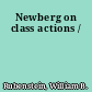 Newberg on class actions /