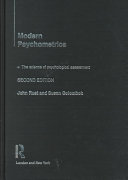 Modern psychometrics : the science of psychological assessment /