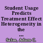Student Usage Predicts Treatment Effect Heterogeneity in the Cognitive Tutor Algebra I Program /