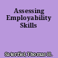 Assessing Employability Skills