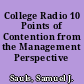 College Radio 10 Points of Contention from the Management Perspective /