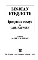 Lesbian etiquette : humorous essays /