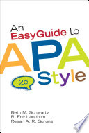 An easyguide to APA style /