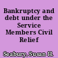 Bankruptcy and debt under the Service Members Civil Relief Act