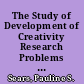 The Study of Development of Creativity Research Problems in Parental Antecedents /