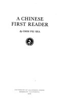 A Chinese first reader /