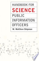 Handbook for science public information officers /