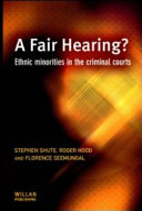 A fair hearing? : ethnic minorities in the criminal courts /