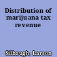 Distribution of marijuana tax revenue