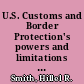 U.S. Customs and Border Protection's powers and limitations a primer /