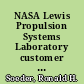 NASA Lewis Propulsion Systems Laboratory customer guide manual