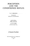 Perception and the conditioned reflex /