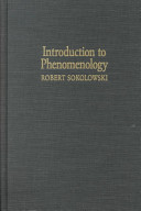 Introduction to phenomenology /