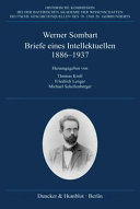 Briefe eines Intellektuellen 1886-1937 /