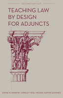 Teaching law by design for adjuncts /