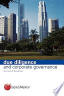 Due diligence and corporate governance /