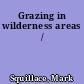 Grazing in wilderness areas /