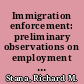Immigration enforcement: preliminary observations on employment verification and worksite enforcement efforts testimony before the Subcommittee on Immigration, Border Security, and Claims, Committee on the Judiciary, House of Representatives /