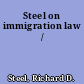 Steel on immigration law /