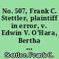 No. 507, Frank C. Stettler, plaintiff in error, v. Edwin V. O'Hara, Bertha Moores, and Amedee M. Smith, constituting the Industrial Welfare Commission of the state of Oregon, defendants in error, and no. 508, Elmira Simpson, plaintiff in error, v. Edwin V. O'hara, Bertha Moores, and Amedee M. Smith, constituting the Industrial Welfare Commission of the state of Oregon, defendants in error error to the Supreme Court of the state of Oregon : brief of C.W. Fulton on behalf of plaintiffs in error.